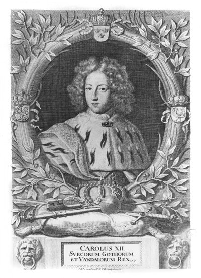 Karol XII, król Szwecji autorstwa French School