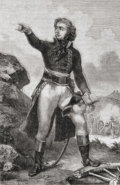 Чарльз XIV (1763-1844) Швед, Норвегийн хаан (1818-44) Понте Корвогийн хунтайж, Луис Бланк (1811-82) 1847-62 оны "Франсезын түүх" зохиолоос autorstwa French School