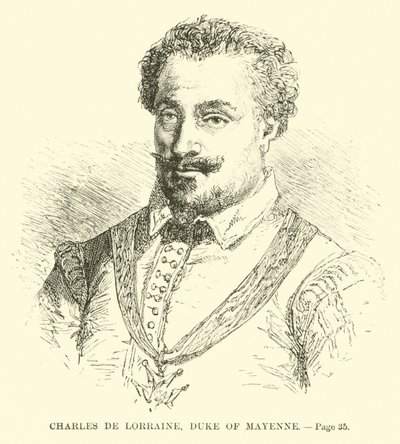Karol Lotaryński, książę Mayenne autorstwa French School