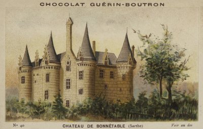 Zamek Bonnetable, Sarthe autorstwa French School