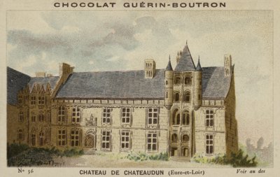 Zamek Chateaudun, Eure-et-Loir autorstwa French School
