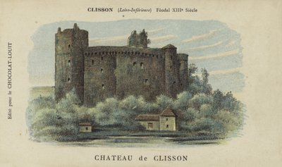 Chateau de Clisson, Clisson, Loire-Inferior autorstwa French School