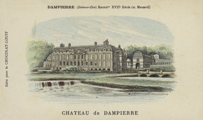 Zamek w Dampierre, Dampierre, Seine-et-Oise autorstwa French School
