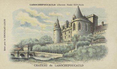 Château de La Rochefoucauld, La Rochefoucauld, Charente autorstwa French School
