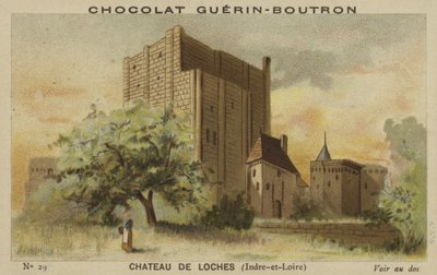 Zamek Loches, Indre-et-Loire autorstwa French School