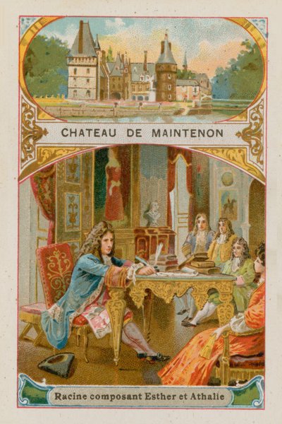Zamek Maintenon autorstwa French School