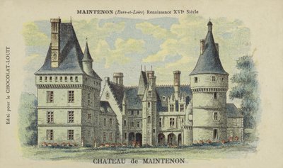 Chateau de Maintenon, Maintenon, Eure-et-Loire autorstwa French School