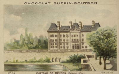 Zamek Meudon, Seine-et-Oise autorstwa French School