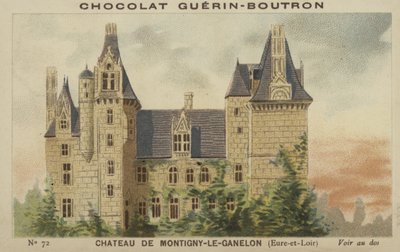 Zamek Montigny-le-Ganelon, Eure-et-Loir autorstwa French School