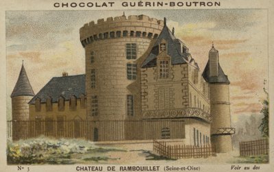 Chateau de Rambouillet, Seine-et-Oise autorstwa French School