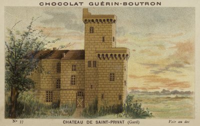 Zamek Saint-Privat, Gard autorstwa French School
