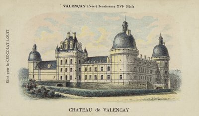 Zamek w Valencay, Valencay, Indre autorstwa French School