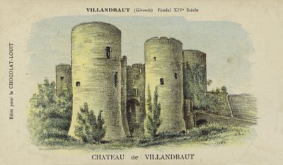Zamek Villandraut, Villandraut, Gironde autorstwa French School