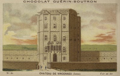 Zamek Vincennes, Seine autorstwa French School