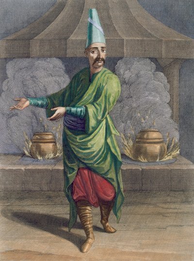 Szef kuchni Grand Seigneur, Pałac Topkapi autorstwa French School