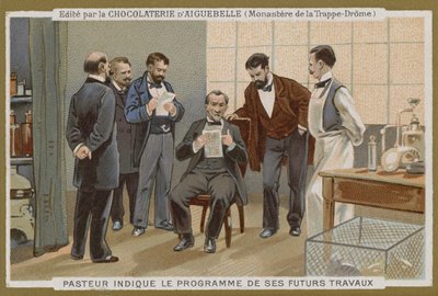 Karta handlowa Chocolat dAiguebelle autorstwa French School
