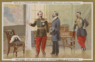 Karta handlowa Chocolat dAiguebelle autorstwa French School