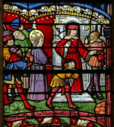 Chrystus przed Piłatem autorstwa French School