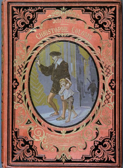 Christophe Colomb (Cristoforo Colombo) i dziecko, - w "Christophe Colomb" Julesa Verne