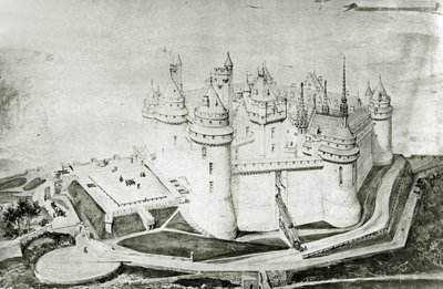 Zamek Pierrefonds autorstwa French School
