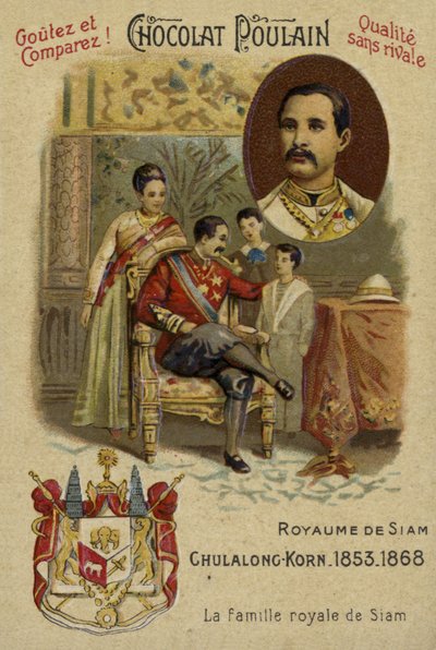 Chulalongkorn, król Syjamu autorstwa French School