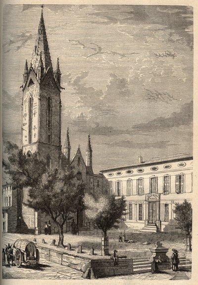 Kościół św. autorstwa French School