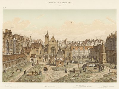 Cmentarz Niewiniątek, 1550 autorstwa French School