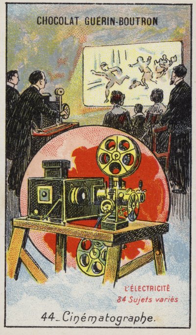 Kino (chromolitho) autorstwa French School