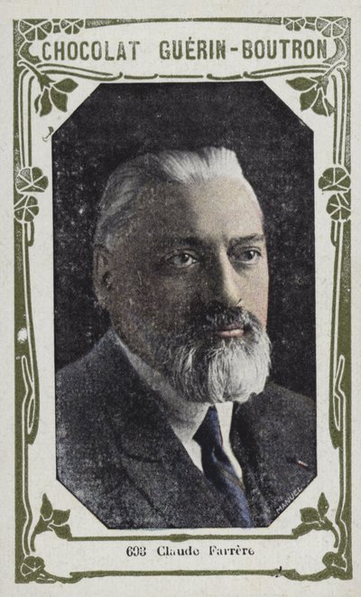 Claude Farrere (kolorowe zdjęcie) autorstwa French School