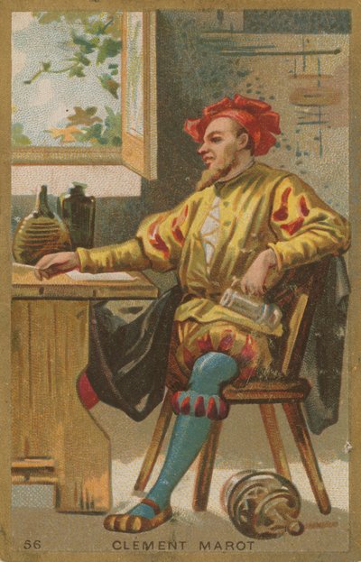 Klemens Marot, francuski poeta renesansu autorstwa French School
