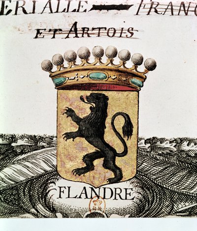 Herb Flandrii autorstwa French School