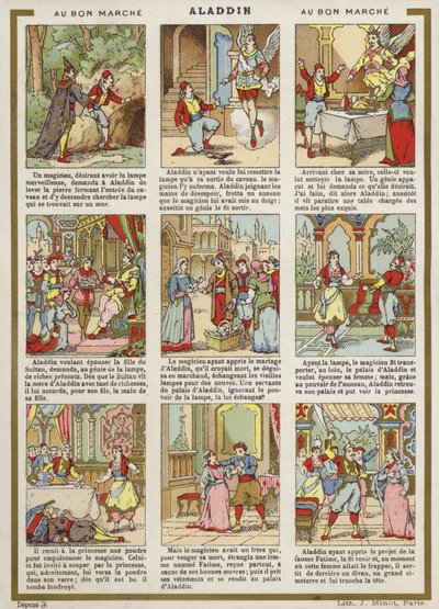 Komiks - Aladyn autorstwa French School