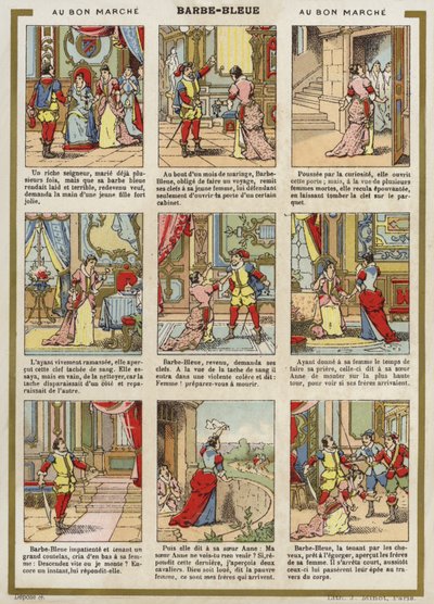Komiks - Niebieska Broda autorstwa French School