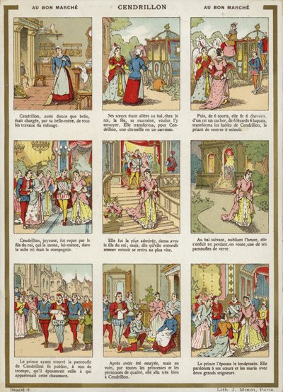 Komiks - Kopciuszek autorstwa French School