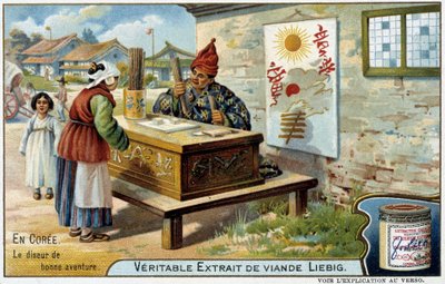 Coree: wróżka - chromo. Liébiga, v.1900 autorstwa French School