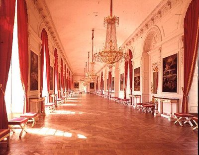 Korytarz prawego skrzydła Grand Trianon (zdjęcie) autorstwa French School