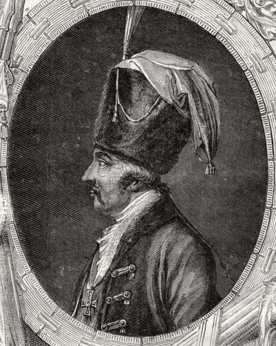 کاونټ داګوبرټ سیګمونډ وون ورمسر، د لوئس بلانک (1811-82) پولی لخوا د "Histoire de la Revolution Francaise" څخه autorstwa French School
