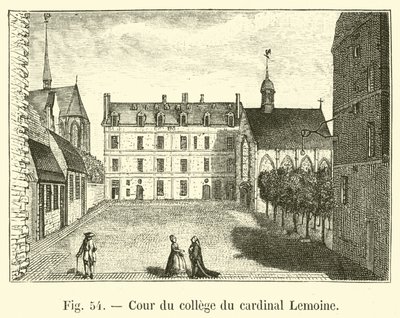 Sąd Kolegium Kardynała Lemoine autorstwa French School