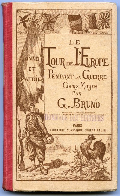 Okładka książki „Podróż po Europie w czasie wojny” G. Bruno autorstwa French School