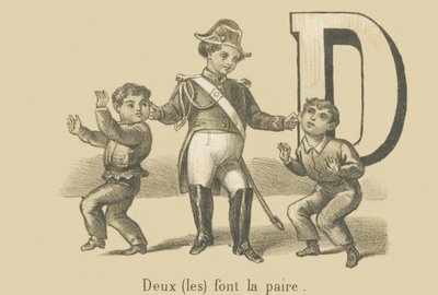 D: dwa tworzą parę autorstwa French School