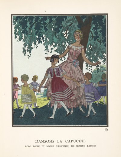 Dansons la Capucine, z kolekcji płyt modowych autorstwa French School
