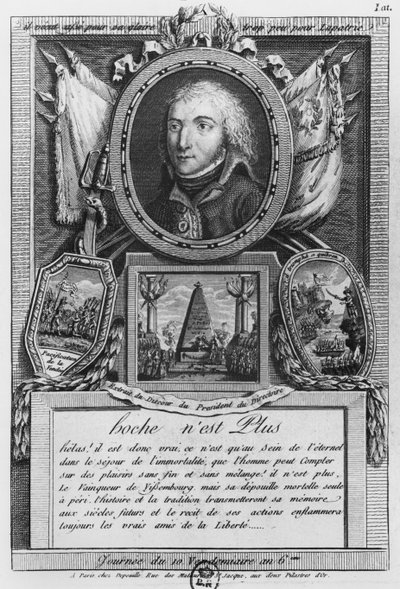 Śmierć generała Louisa Lazare Hoche autorstwa French School