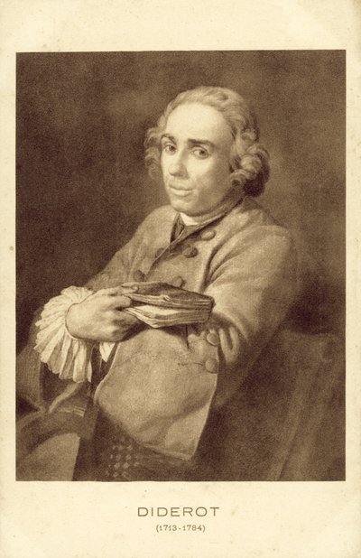 Denis Diderot autorstwa French School