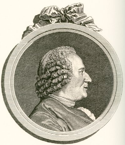 Денис Дидро, 1713 1784. Францын гүн ухаантан, урлаг судлаач, зохиолч. Les Heures Libres-ээс 1908.poli хэвлэгдсэн autorstwa French School