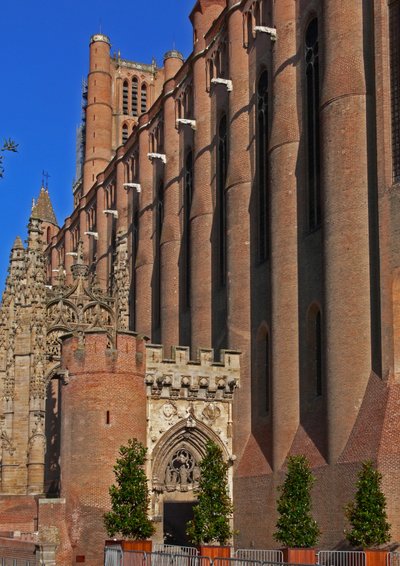 Przedstawiający stronę południową autorstwa French School