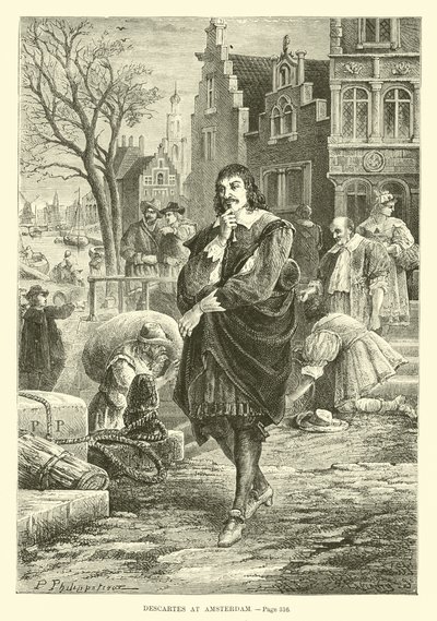 Kartezjusz w Amsterdamie autorstwa French School