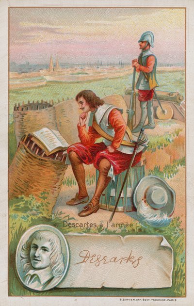 Kartezjusz w wojsku autorstwa French School