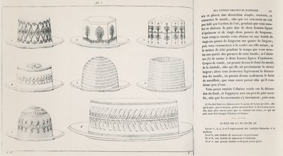 Wzory dla Timbale de Macaroni autorstwa Antonina Carême (grawerowanie) autorstwa French School