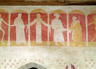 Szczegóły Tańca śmierci, ok. 1460 autorstwa French School