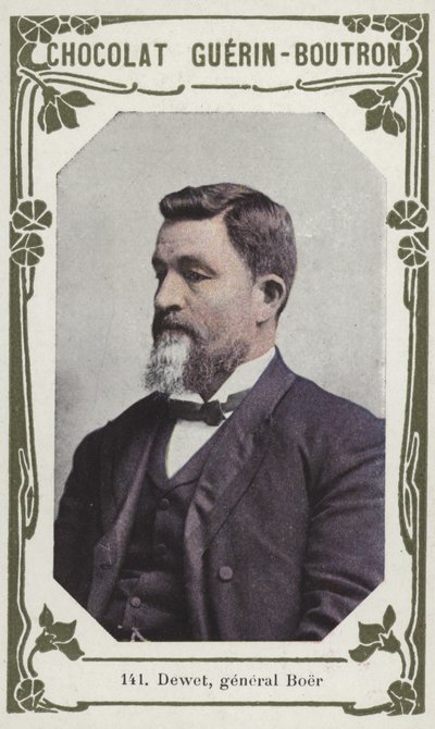 Dewet, generał Boer (kolorowe zdjęcie) autorstwa French School